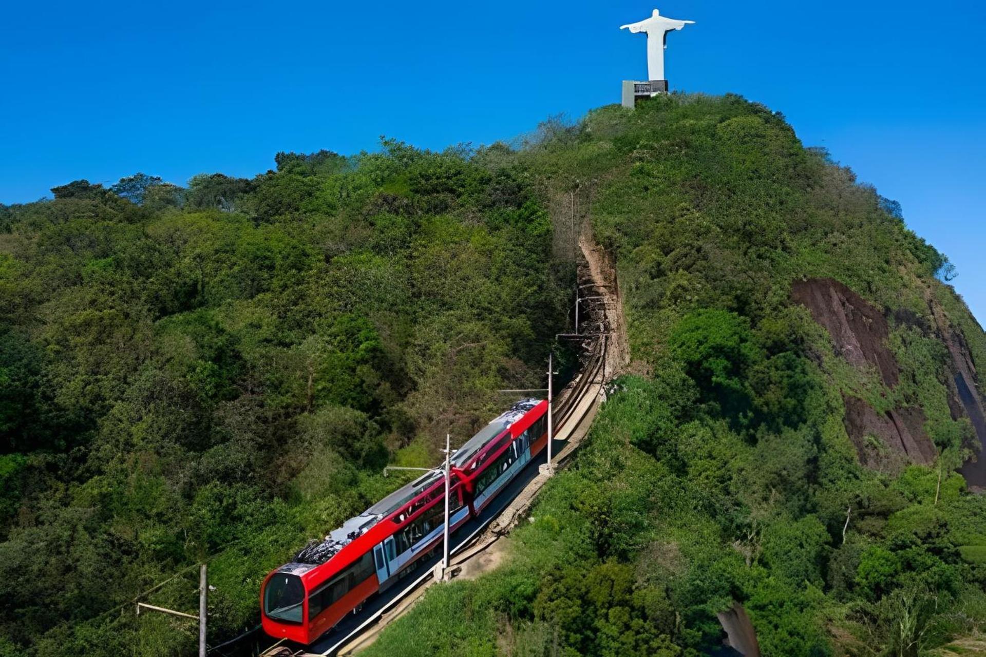 Laranjeiras Cristo Redentor Daire Rio de Janeiro Dış mekan fotoğraf